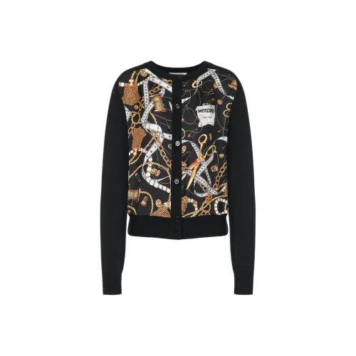 MOSCHINO Черные Женские Свитеры