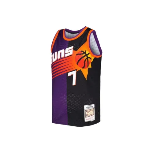 NBA x MITCHELL NESS Phoenix Suns Kevin Johnson Баскетбольная футболка Мужская Фиолетовая Черная
