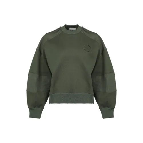 Alexander McQueen Зеленые Женские Свитшоты