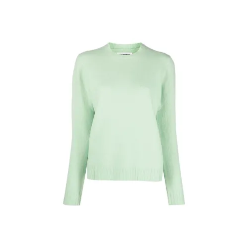 JIL SANDER Зеленый Женские Кашемировые Свитеры