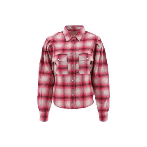 ISABEL MARANT Розовые Женские Рубашки