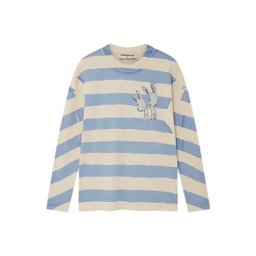STELLA MCCARTNEY Светло-синие Женские Рубашки T