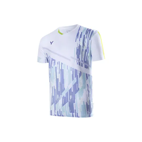 VICTOR Бадминтон Джерси Унисекс Отбеленный