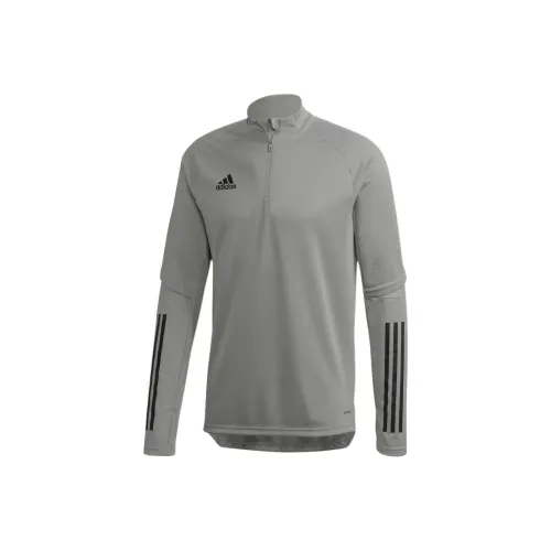 Adidas AEROREADY Condivo 20 Футбол Джерси Мужской Серый Черный