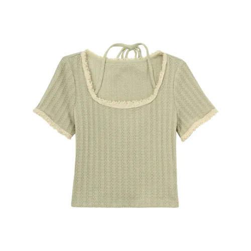 Snbl Зеленые Женские Футболки