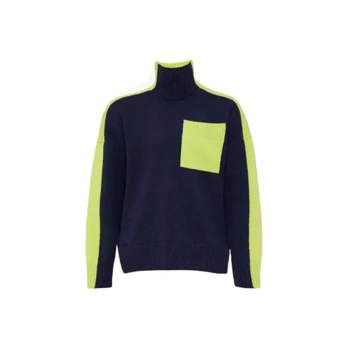 JW Anderson Морской синий Женские Свитеры