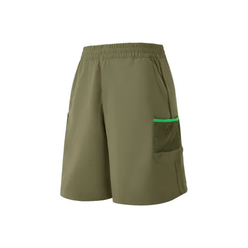 Adidas Повседневные шорты Мужские Оливково-зеленые