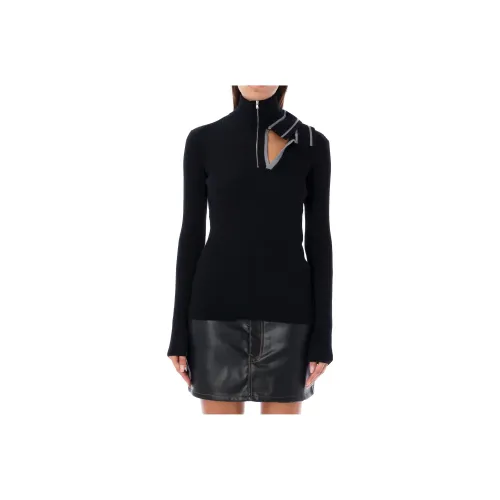 YProject FW23 Свитер Женский Черный