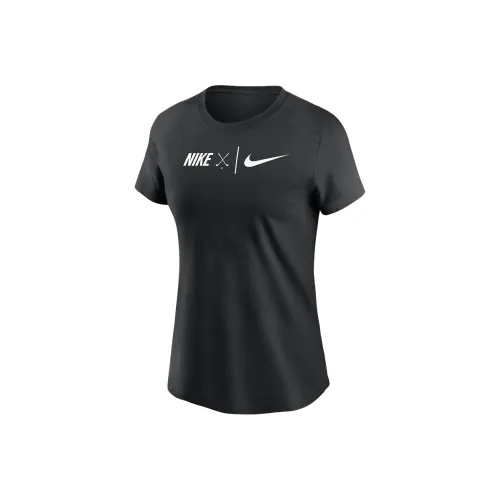 nike Стандартная футболка женская черная