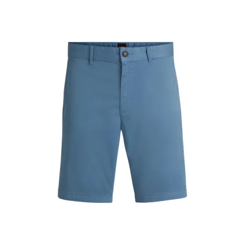 Hugo Boss Повседневные шорты Мужские Светло-синие