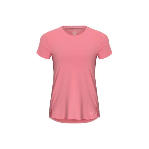 Under Armour Iso CHILL T Рубашка Женская Розовая