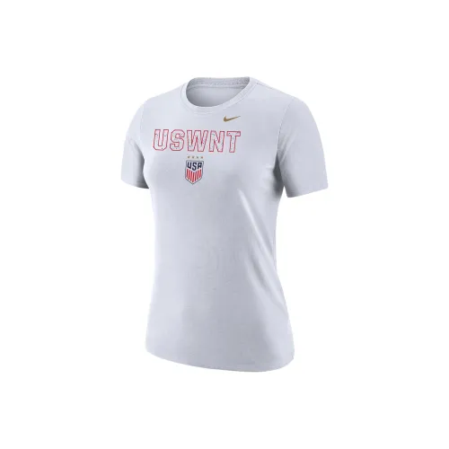 NIKE Белые Женские Футболки