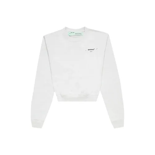 Off Белый Ss20 Белый Женские Свитшоты