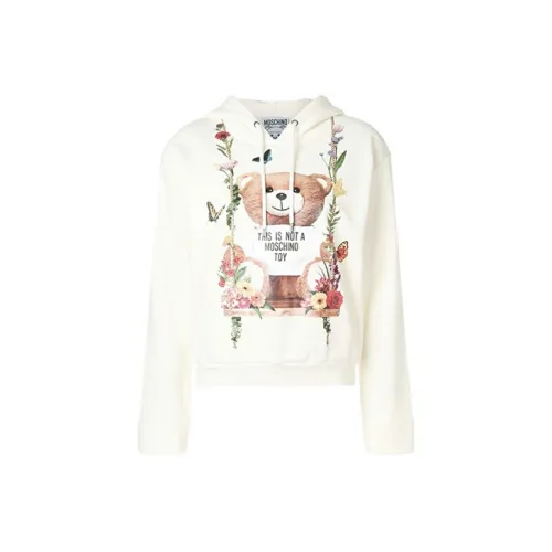 MOSCHINO Бежево-желтые Женские Свитшоты