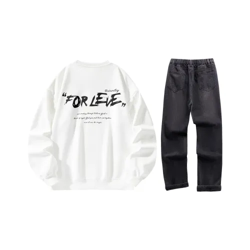 Уровень Unisex Sweatshirt Sets