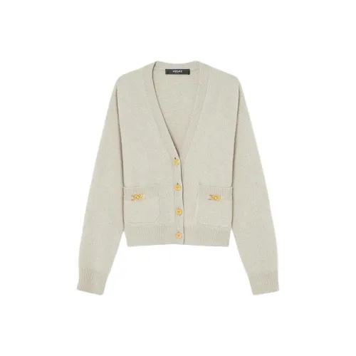 VERSACE FW24 Свитер Женский Бежевый