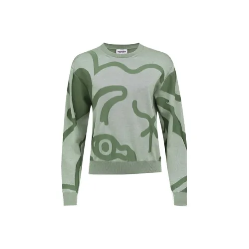 KENZO Зеленый Женский Трикотаж