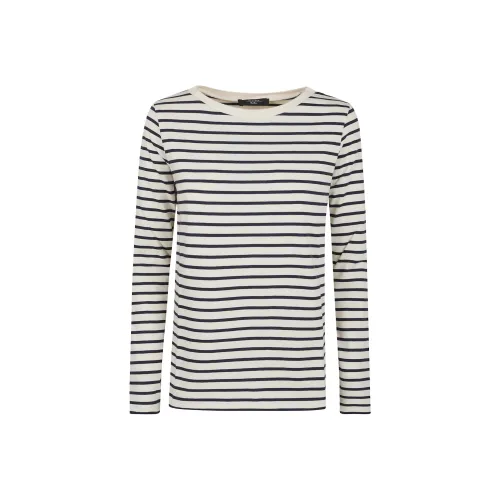 WEEKEND MaxMara T-рубашка Женская Черно-белая