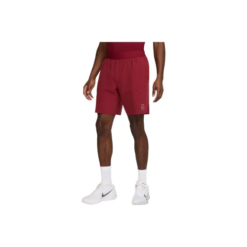 Nike Court Advantage Повседневные шорты Мужские Красные Белые Команда