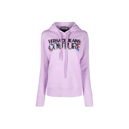 VERSACE JEANS COUTURE SS22 Толстовка Женская Фиолетовая