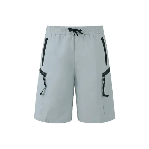 ARMANI EXCHANGEAE Повседневные шорты Мужские Светло-серый Синий