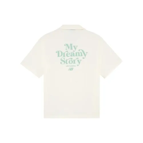 New Balance совместная коллекция Sports Life Collection Рубашка Женская Белая