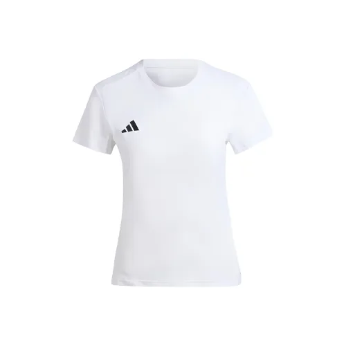 Adidas Бег T-Shirt Женская Белая