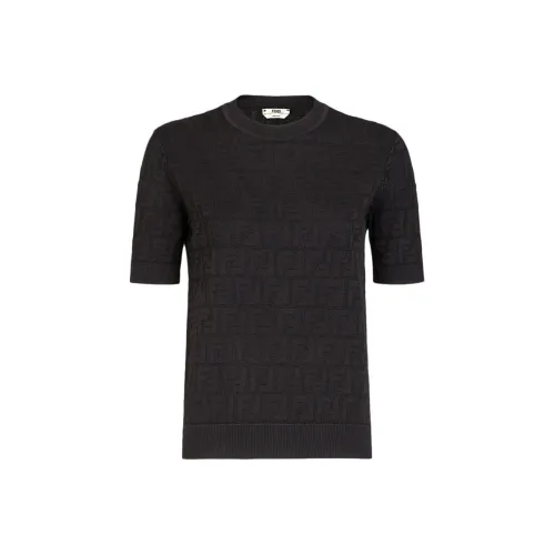 FENDI SS21 Трикотаж Женский Черный