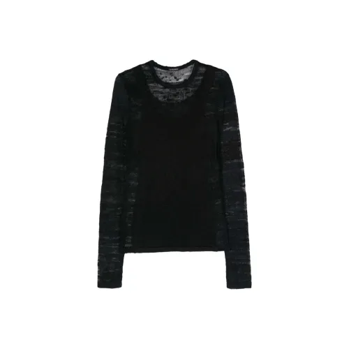 Ann Demeulemeester Черный Женский Трикотаж