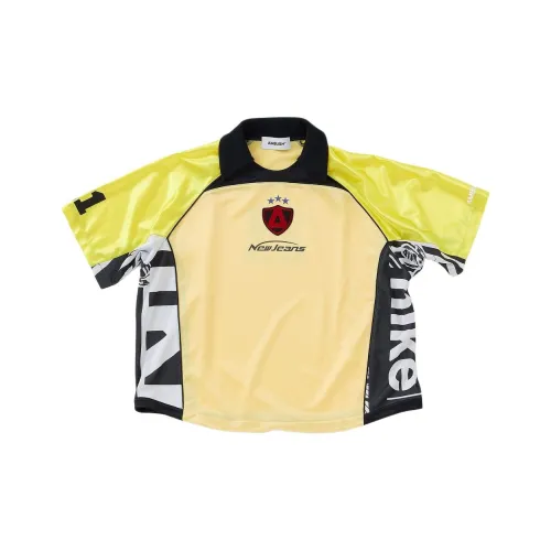 Nike x AMBUSH SS24 Футбол Джерси Унисекс Желтый