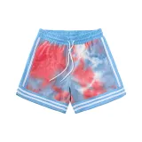 Арбузно-розовый красный, окрашенный