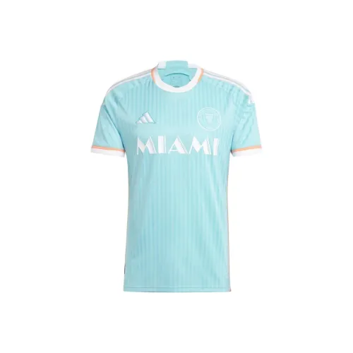Adidas Inter Miami CF Мятно-зеленый Мужской Футбольный Джерси