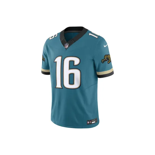 Nike x NFL Trevor Lawrence Jacksonville Jaguars Футбол Джерси Мужской Циан