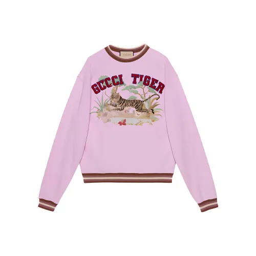 GUCCI Розовые Женские Свитшоты