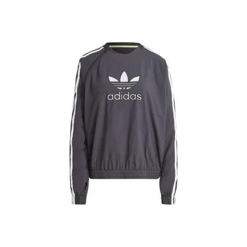 Adidas Originals ADILENIUM SS24 CREW SWEATSHIRT Женские Черный