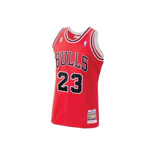 NBA Chicago Bulls Michael Jordan 1995 Дом Аутентичный Баскетбольная Джерси Мужская Красная