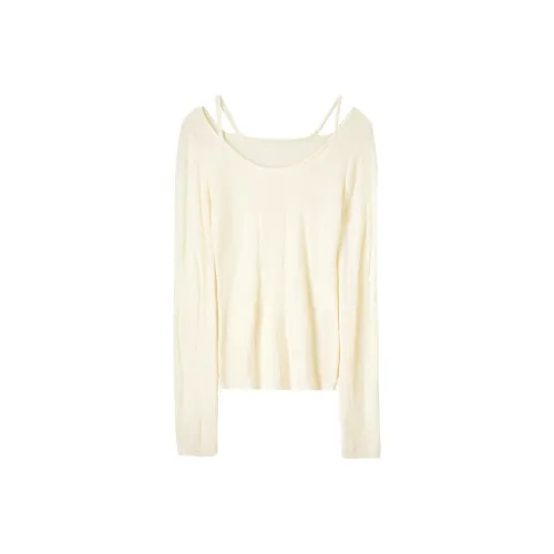 SENTUBILA Кремово-абрикосовый Женские Свитеры