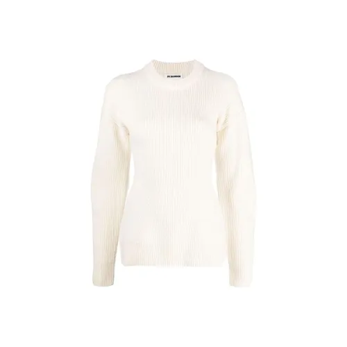 JIL SANDER Белый Женский Трикотаж