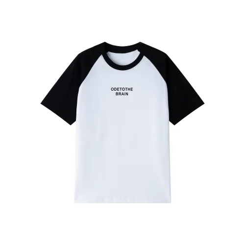 TEME Реглан-рукав T-рубашка Женская Белая и Черная