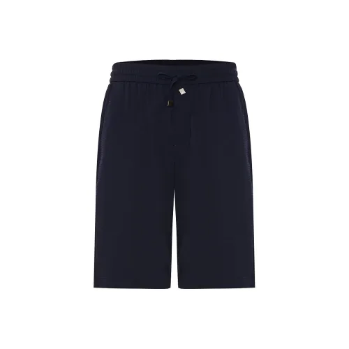 Satchi Повседневные шорты Мужские Темно-синие