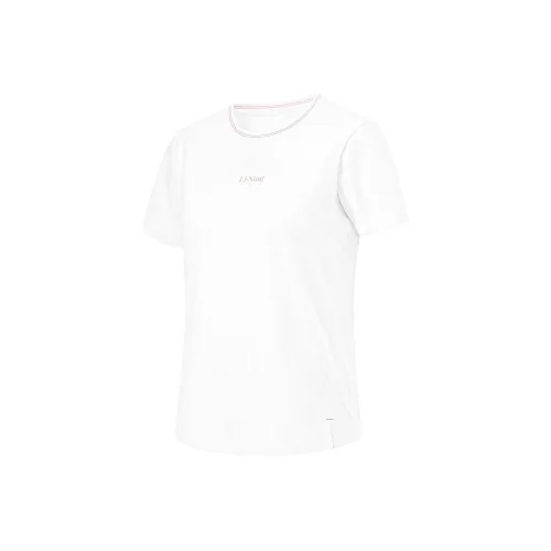 LINING T Рубашка Женская Стандартная Белая