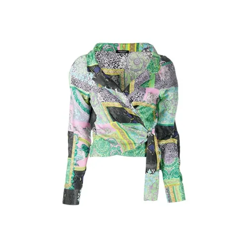 VERSACE Зеленые Женские Рубашки