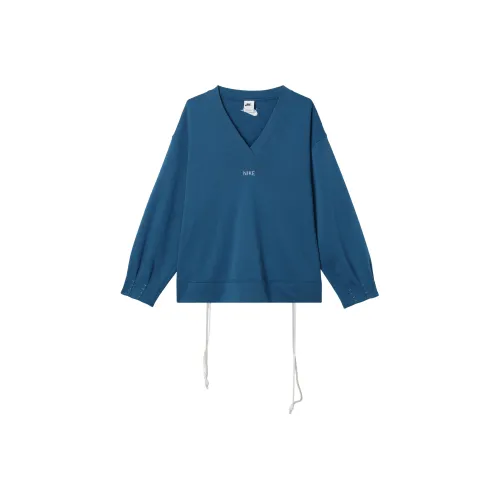 Nike Толстовка Женская Dock Синий