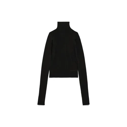 Balenciaga FW24 Трикотаж Slim Fit Женский Черный