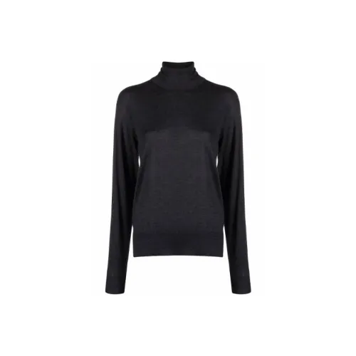 JIL SANDER Черный Женские Кашемировые Свитеры