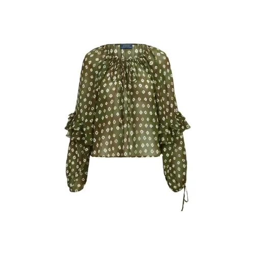 Polo Ralph Lauren Рубашка Женская Зеленая