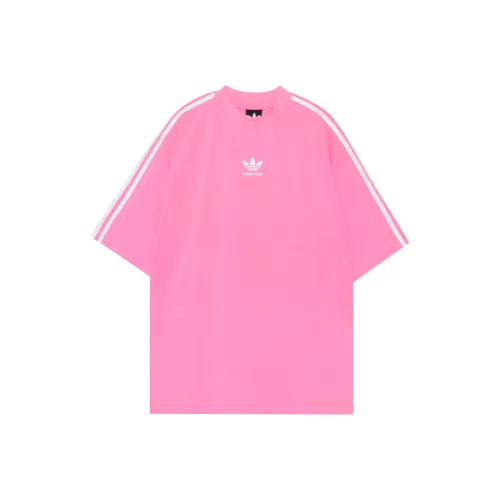 Balenciaga x Adidas Originals Balenciaga x Adidas T-Shirt Женская Розовая