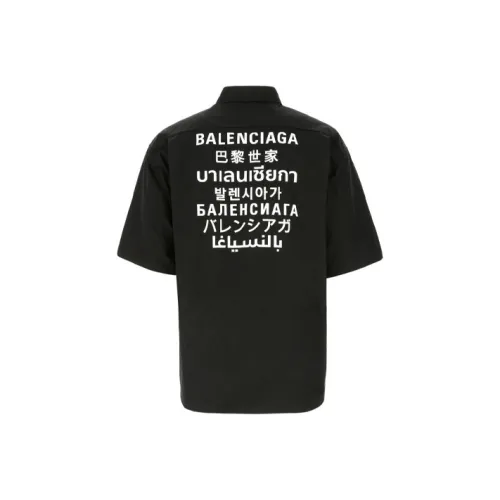 BALENCIAGA Черные Женские Рубашки