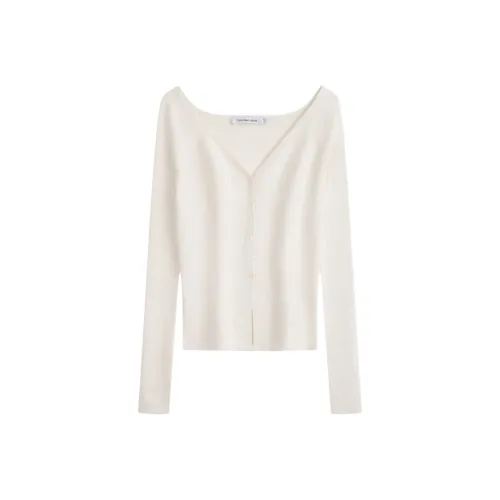 Calvin Klein Трикотаж Женский Айвори