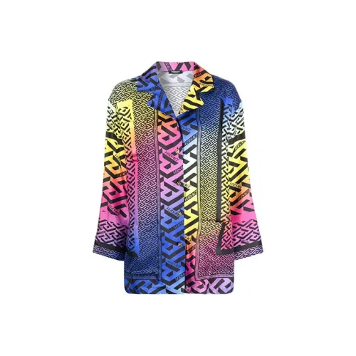 VERSACE FW22 Рубашка Женская Многоцветная